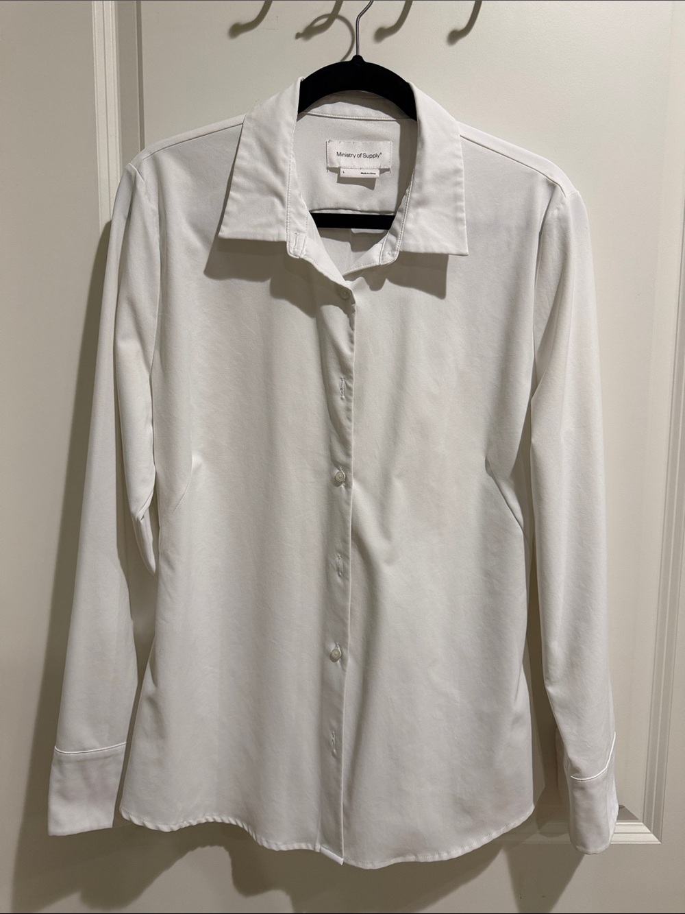 Ministry of Supply White Women’s Dress Shirt